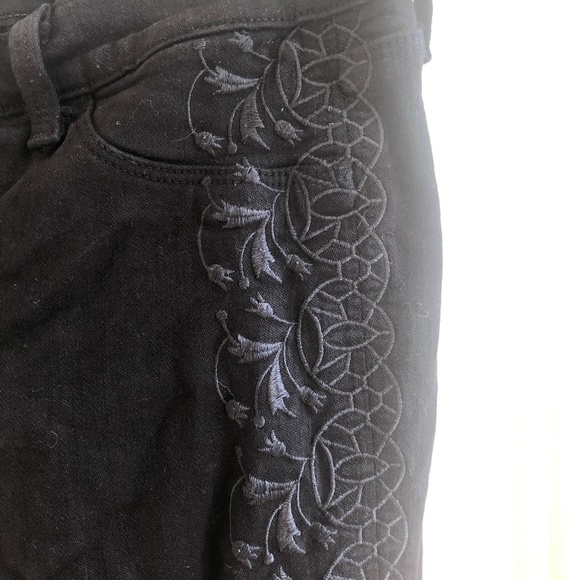 J Brand Embroidered Helena Jeans - Picture 2 of 7